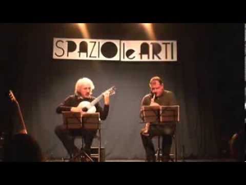 Pinturas duo - Roberto Ottaviano e Nando Di Modugno a SPAZIOleARTI