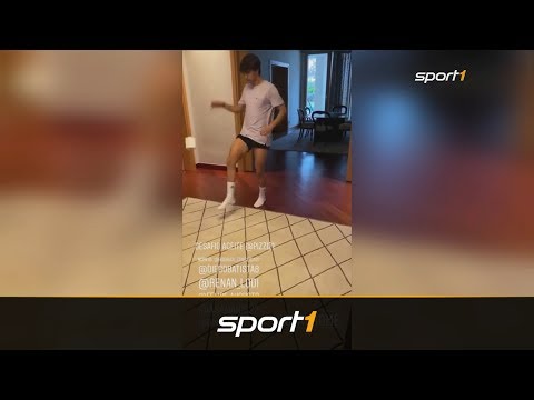 Klopapier-Challenge: So zaubern die Fußballstars von zuhause | SPORT1