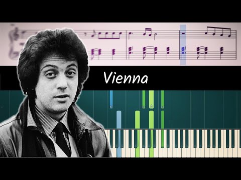 How to play Vienna by Billy Joel - ACCURATE Piano Tutorial