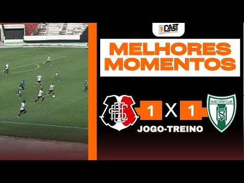 SANTA CRUZ 1 X 1 MURICI-AL I MELHORES MOMENTOS DO JOGO-TREINO DO TRICOLOR I CAST FC