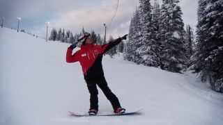 Big White Ski and Board School: Snowboard Tip with Dominic Carlile