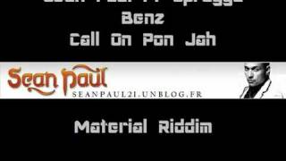 sean paul ft spragga benz - call on pon jah lyrics new