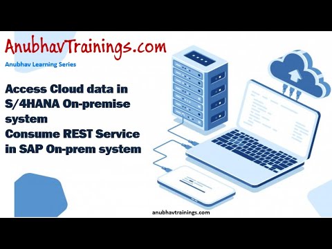 Call REST API from S 4HANA system | Consume Cloud data in SAP S 4HANA On Premise