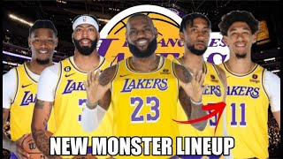 Meet The Lakers NEW SUPERSIZED Lineup Ready to REVOLUTIONIZE The League ft. Clippers, Wood, Reddish