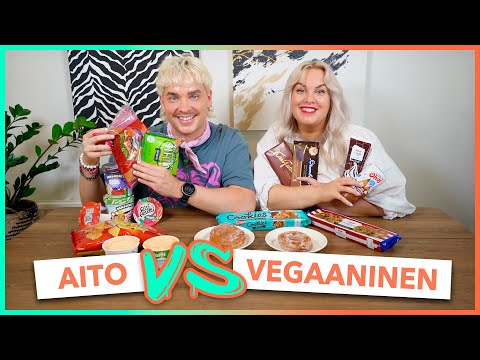 ARVAA AITO VS VEGAANINEN TUOTE - HAASTE!