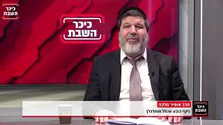 הרב אופיר מלכא-ניקוי כובע שהתלכלך בשבת