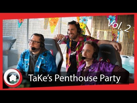 Karibische Starcraft-Atmosphäre mit TaKe und NarutO | TaKe's Penthouse Party 2 Highlights | TaKeTV