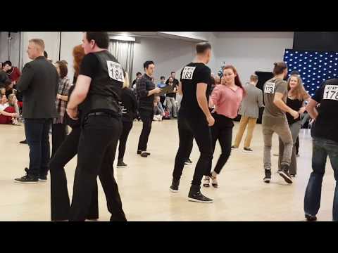 Jennifer Ritzen & Mike Schrimshaw - New years swing fling 2019, Advanced prelims