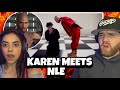 Karen Meets NLE NLE The Great KO Official Music Video FIRST TIME REACTION