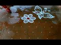 Margazhi madham butterfly kolam|9X5dots roserangoli|beautiful kolam|Supermuggulu|Dhanurmasam muggulu