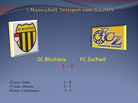 1.Mannschaft Testspiel SC Blustavia - FC Zuchwil