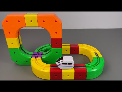13 Minute ASMR Toy Unboxing: Magical Track Cube Track Car Toy | Toy Review