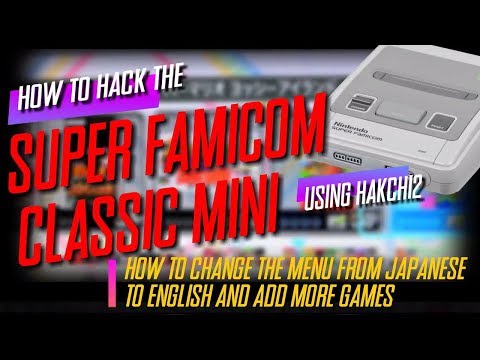 How to mod your Super Famicom Mini to English!!