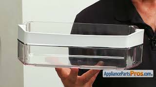How To GE Refrigerator Gallon Door Bin WR71X11044