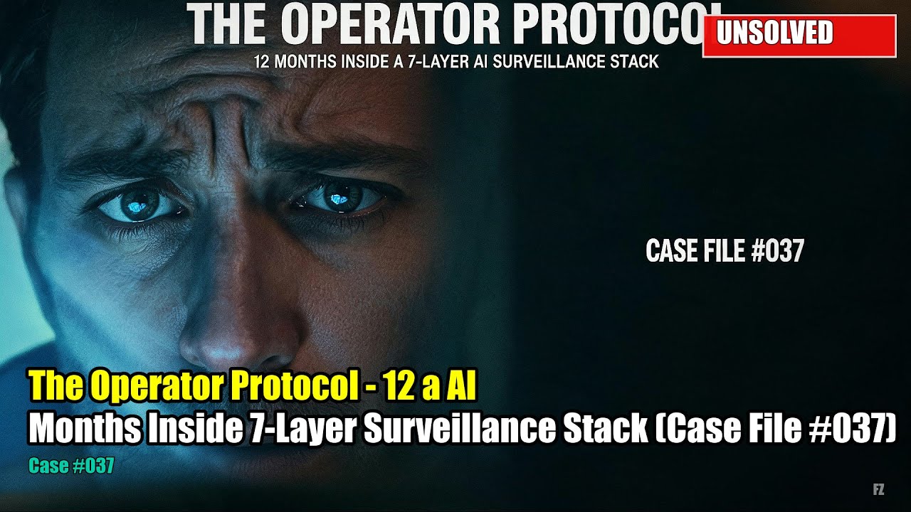 The Operator Protocol: 12 Months Inside a 7-Layer AI Surveillance Stack (Case File #037)