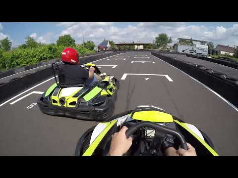 Vámos-Kart első menet a pályán