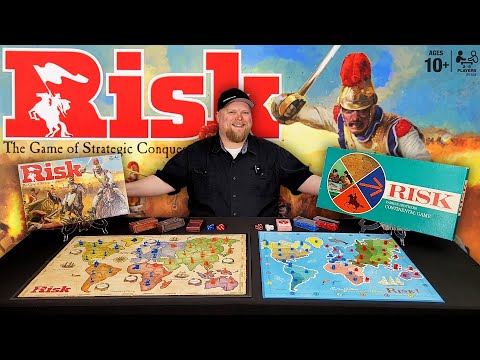 Risk Board Game Evolution – 1968 vs. 2015 | Retro Review & Comparison