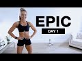 DAY 1 Of EPIC Bodyweight Dumbbell Lower Body Workout