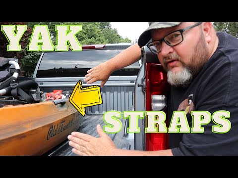 YouTube video about: How to secure kayak to truck bed?