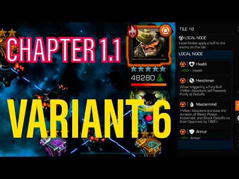 Variant 6 Chapter 1.1 Completion | Marvel Contest Of Champions