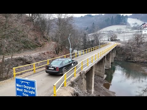 Teslić: Rekonstruisan most na lokalitetu Okrugla kod Blatnice – 17.12.2025.