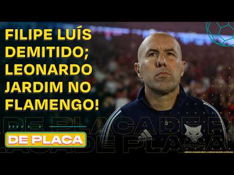 FILIPE LUÍS DEMITIDO; LEONARDO JARDIM NO MENGÃO? RODRYGO FORA DA COPA? | De Placa 03/03/26
