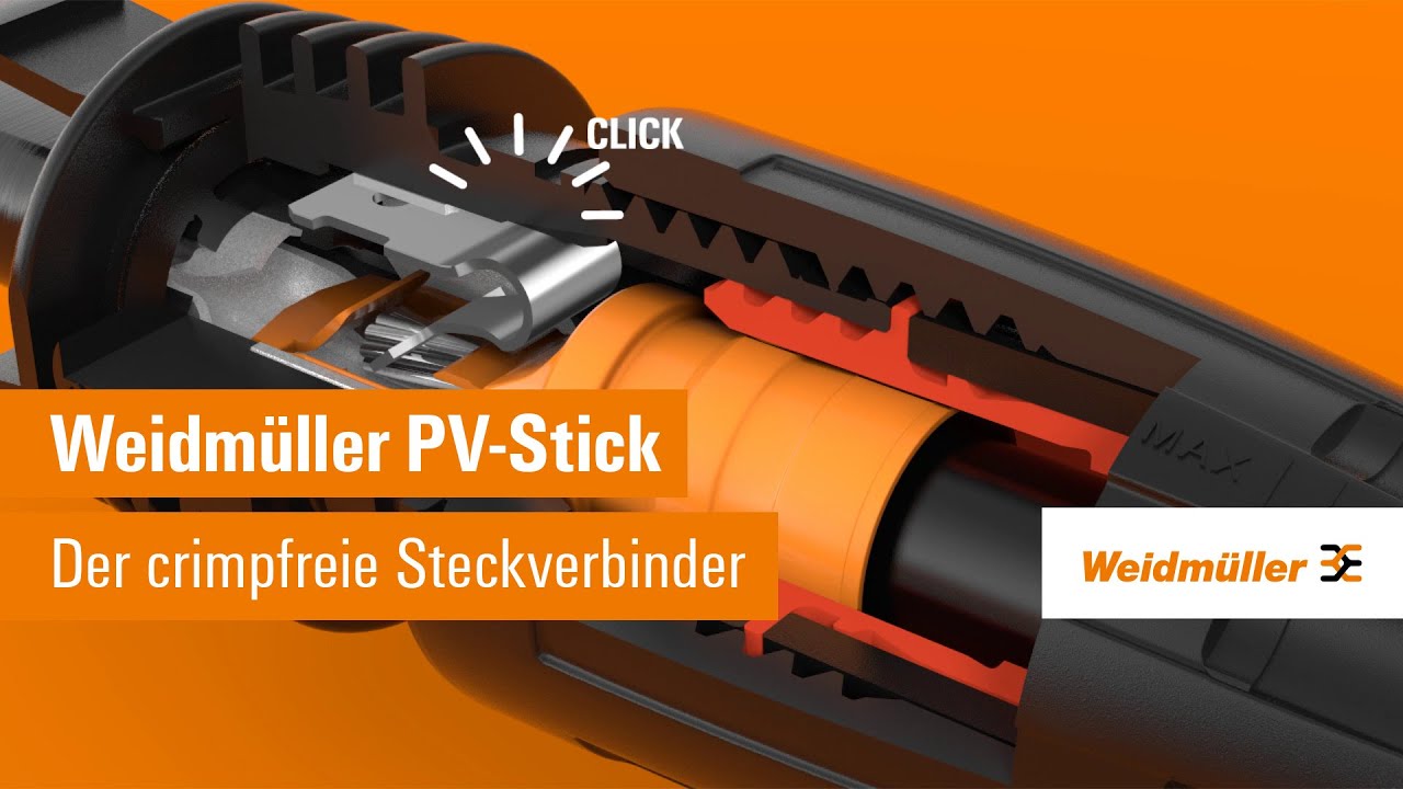 PV-Stick: Der crimpfreie Steckverbinder
