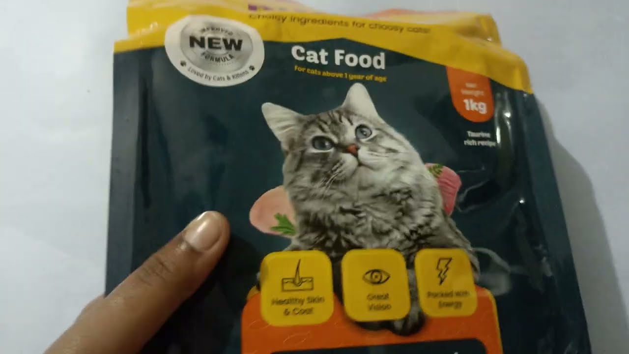 Wiggles Kittibles Cat Food Dry Adult, 1kg - Chicken, Tuna Fish, Ashwagandha, Rosemary Chicken 1 kg