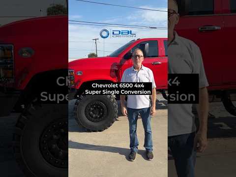 Chevrolet 6500 4x4 Super Single Conversion by DBL Design
