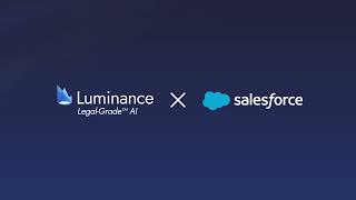 Empower Seamless Collaboration with Luminance's Salesforce Integration