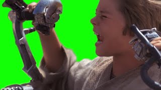 Anakin Skywalker "it's working, it's working" green screen