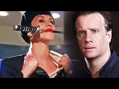 Кристофер Ламберт " Загнанный ." Битва в поезде.