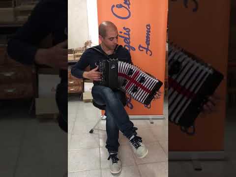 Luca Battista - Salta Pizzica (L. Battista) organetto 8 Bassi Total Black