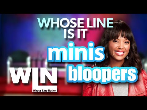 Whose Line is it Anyway Bloopers - Season 10