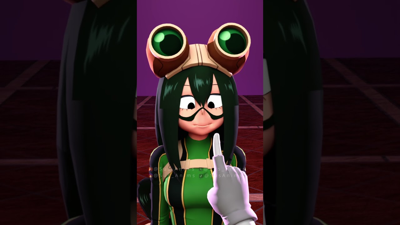 Booping Tsuyu! #susanims #mha #bnha #animation