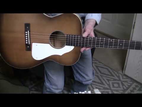 Silvertone (Harmony) 000 Acoustic Guitar image 10