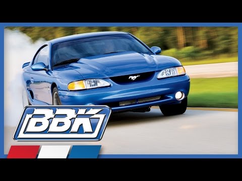 Mustang 4.6 GT Cold Air Kit, Exhaust Headers, Throttle Body, Pulley Kit (96-04)