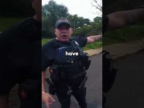 Biker Calls Out a Bogus Traffic Stop — Cop Snaps