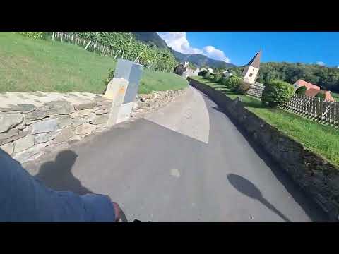 Biking the Danube from Melk to Krems, Austria on a Perfect Day