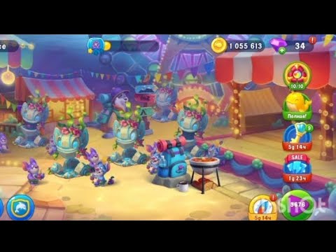 fishdom (супер сложный) уровень 3676