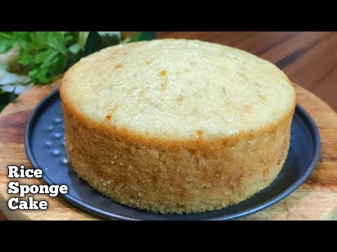 Rice Cake Recipe |चावल के आटे से केक बनाए |Without Egg,Maida,Aata,Butter Rice Cake-Rice flour Recipe