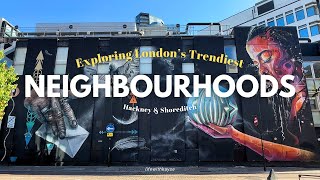 Exploring London’s HIP Side: Hackney & Shoreditch | trendy neighbourhood tour 🎨☕