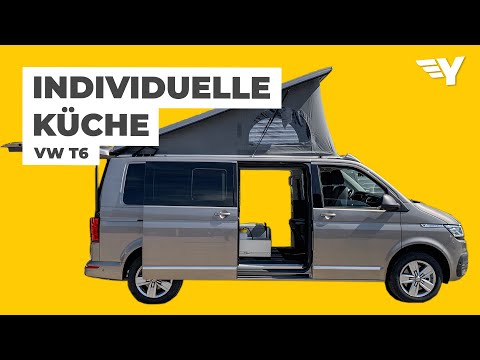 Verkehrte Küche 🍽  |  VW T6  |  Kundenprojekt  |  Yellowcamper