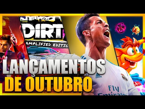 LANÇAMENTOS DE GAMES EM OUTUBRO 2020