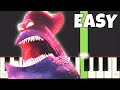 Kraken Theme EASY Piano Tutorial Hotel Transylvania 3