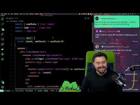 2022-02-18 - CODE Q&A - Can you hide secrets on the frontend? useReducer + Context API and more!