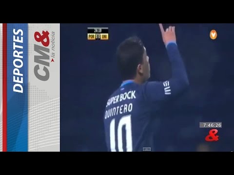 Juan Fernando Quintero marca con el Porto