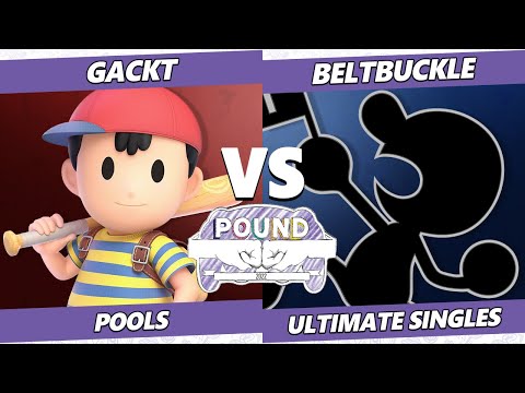 Pound 2022 - Gackt (Ness) Vs. Beltbuckle (Game & Watch) SSBU Smash Ultimate Tournament