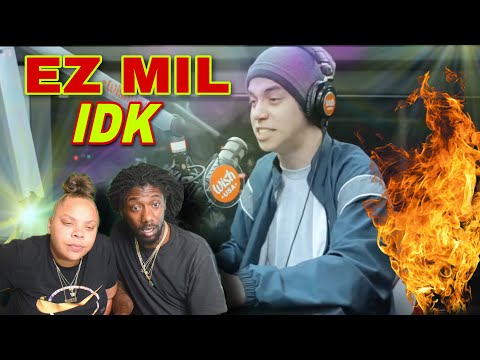 FIRST TIME HEARING Ez Mil performs "Idk" LIVE on the Wish USA Bus REACTION