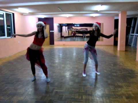 Christmas Belly dance - duet Emira